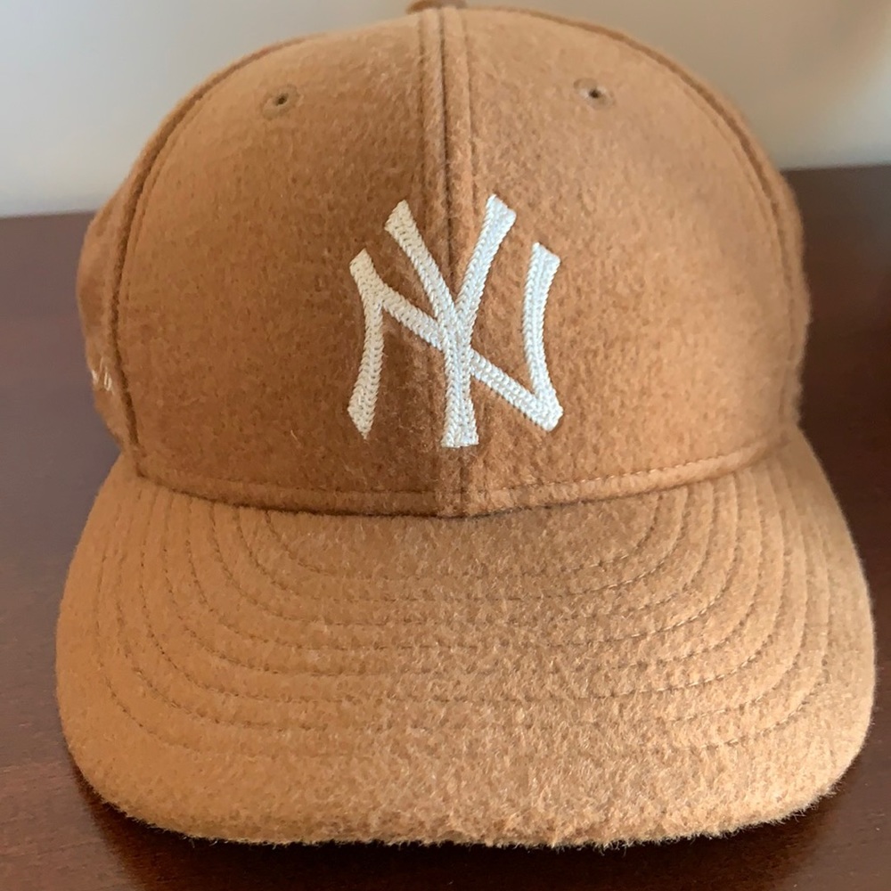 Aime Leon Dore / New Era Moleskin Yankees Hat (Camel Color)